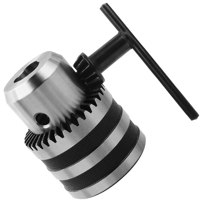 HNBun 1/32" - 5/8" MT2 Drill Chuck for Lathe, Heavy Duty Drill Press Chuck Adapter Converter with Quick Change MT2 Shank with Chuck Key - Image 4
